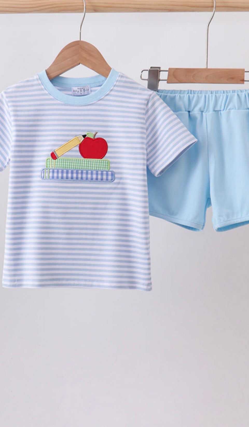 Blue Apple Pencil embroidery set