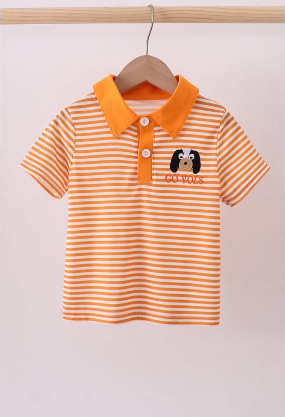 TN striped polo