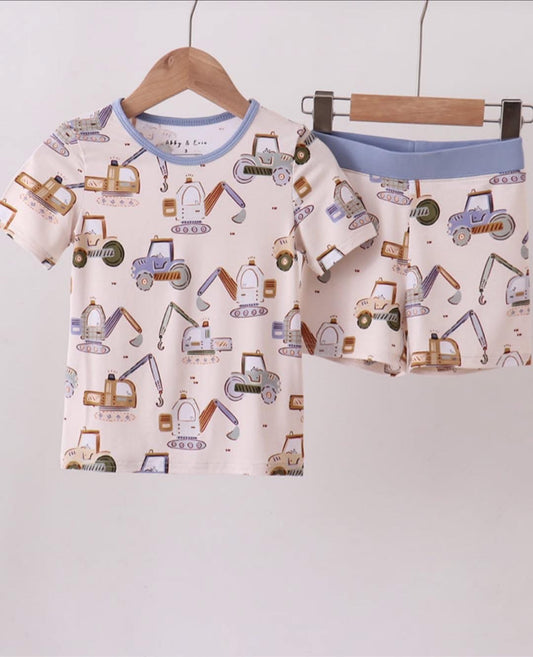 Excavator bamboo pjs