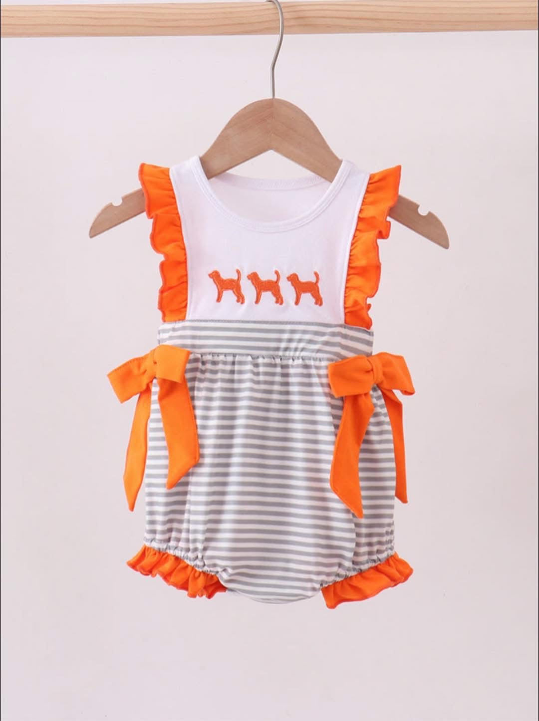 Orang stripe TN embroidery bubble